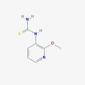 molecular formula C7H9N3OS B2381562 (2-Methoxypyridin-3-yl)thiourea CAS No. 1103427-47-9