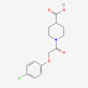 1-[2-(4-chlorophenoxy)acetyl]piperidine-4-carboxylic Acid