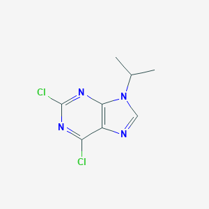 molecular formula C8H8Cl2N4 B023816 2,6-dichloro-9-isopropyl-9H-purine CAS No. 203436-45-7