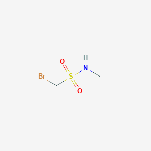 molecular formula C2H6BrNO2S B2381612 1-溴-N-甲基甲磺酰胺 CAS No. 54114-55-5