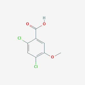 molecular formula C8H6Cl2O3 B2381615 2,4-二氯-5-甲氧基苯甲酸 CAS No. 71685-44-4