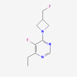 4-Ethyl-5-fluoro-6-(3-(fluoromethyl)azetidin-1-yl)pyrimidine