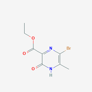 Ethyl 6-bromo-3-hydroxy-5-methylpyrazine-2-carboxylate
