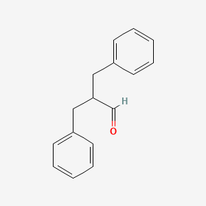 molecular formula C16H16O B2381692 2-Benzyl-3-phenylpropanal CAS No. 22859-80-9