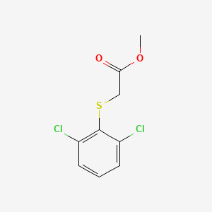 Methyl 2-(2,6-dichlorophenyl)sulfanylacetate