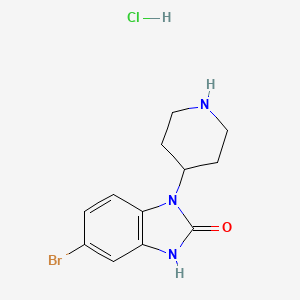 5-Bromo-1-(piperidin-4-yl)-1H-benzo[d]imidazol-2(3H)-one HCl
