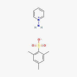 1-Aminopyridin-1-ium 2,4,6-trimethylbenzene-1-sulfonate