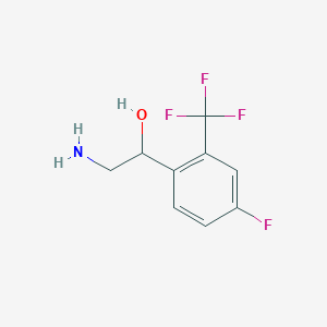 Benzenemethanol, alpha-(aminomethyl)-4-fluoro-2-(trifluoromethyl)-