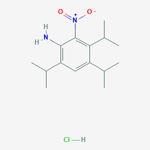 3,4,6-Triisopropyl-2-nitroaniline hydrochloride