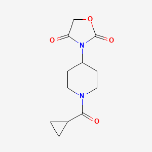 3-(1-(Cyclopropanecarbonyl)piperidin-4-yl)oxazolidine-2,4-dione