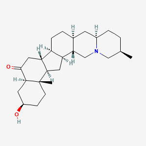 molecular formula C26H41NO2 B2382143 Ebeiedinone CAS No. 25650-68-4