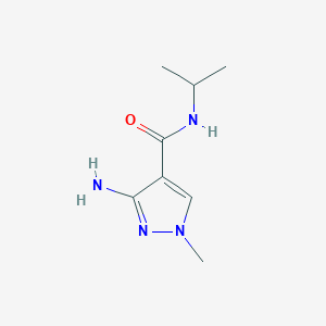 3-Amino-N-isopropyl-1-methyl-1H-pyrazole-4-carboxamide