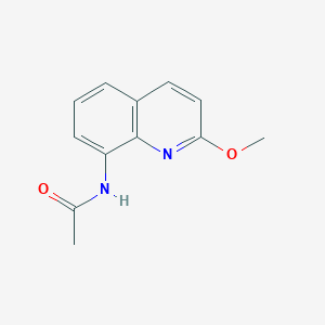 molecular formula C12H12N2O2 B2382232 N-(2-methoxyquinolin-8-yl)acetamide CAS No. 1226451-12-2