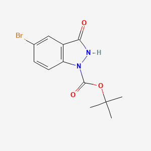 Tert-butyl 5-bromo-3-oxo-2H-indazole-1-carboxylate