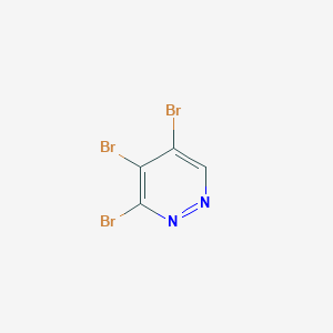 molecular formula C4HBr3N2 B2382333 3,4,5-Tribromopyridazine CAS No. 1822854-37-4