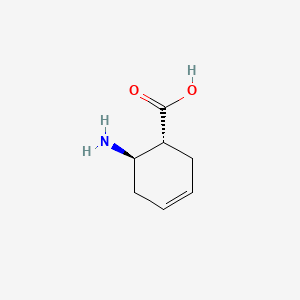 molecular formula C7H11NO2 B2382350 (1R,6R)-6-氨基环己-3-烯-1-羧酸 CAS No. 97945-19-2