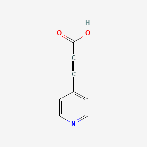 molecular formula C8H5NO2 B2382407 3-(4-Pyridyl)propiolic Acid CAS No. 66869-74-7