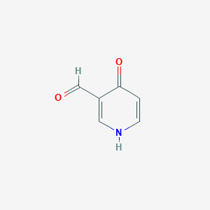 molecular formula C6H5NO2 B2382486 4-Hydroxynicotinaldehyde CAS No. 90490-54-3