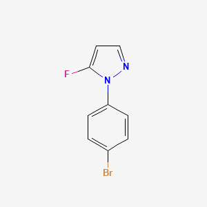 1-(4-bromophenyl)-5-fluoro-1H-pyrazole