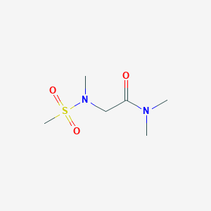 N,N-dimethyl-2-(N-methylmethanesulfonamido)acetamide