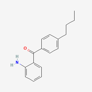 (2-Aminophenyl)-(4-butylphenyl)methanone