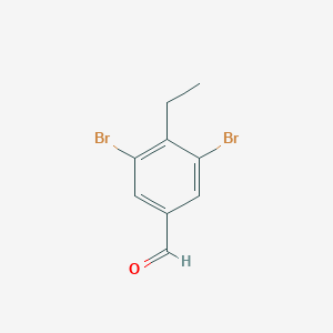 3,5-Dibromo-4-ethylbenzaldehyde