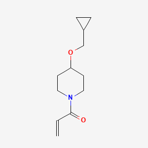 1-[4-(Cyclopropylmethoxy)piperidin-1-yl]prop-2-en-1-one