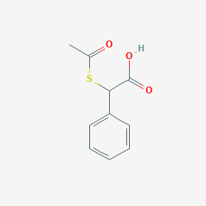 molecular formula C10H10O3S B2382871 2-(Acetylsulfanyl)-2-phenylacetic acid CAS No. 41128-19-2