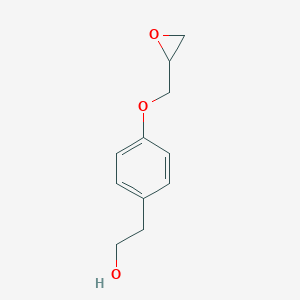 molecular formula C11H14O3 B023829 2-(4-(Oxiran-2-ylmethoxy)phenyl)ethanol CAS No. 104857-48-9