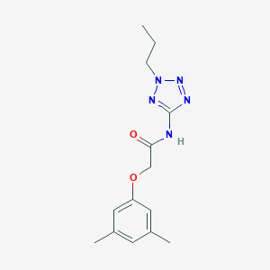 molecular formula C14H19N5O2 B238290 2-(3,5-dimethylphenoxy)-N-(2-propyl-2H-tetraazol-5-yl)acetamide 