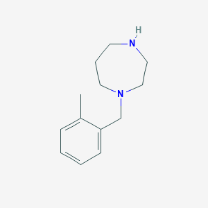 B2382989 1-[(2-Methylphenyl)methyl]-1,4-diazepane CAS No. 926198-09-6