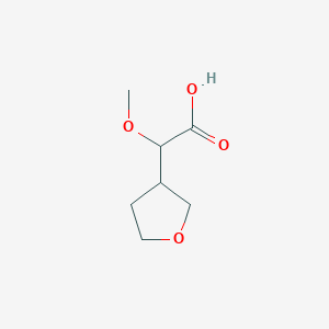 2-Methoxy-2-(oxolan-3-yl)acetic acid