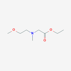 ethyl N-(2-methoxyethyl)-N-methylglycinate