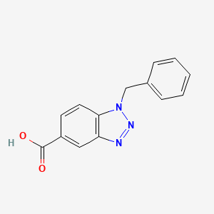 1-Benzyl-1,2,3-benzotriazole-5-carboxylic acid
