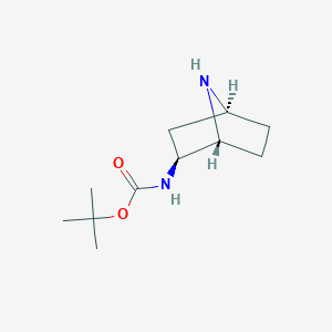 tert-butyl N-[rel-(1S,2S,4R)-7-azabicyclo[2.2.1]heptan-2-yl]carbamate