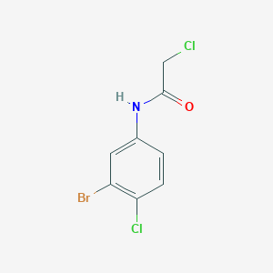 N-(3-bromo-4-chlorophenyl)-2-chloroacetamide