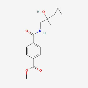 Methyl 4-((2-cyclopropyl-2-hydroxypropyl)carbamoyl)benzoate