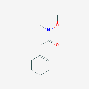 2-(Cyclohexen-1-yl)-N-methoxy-N-methylacetamide