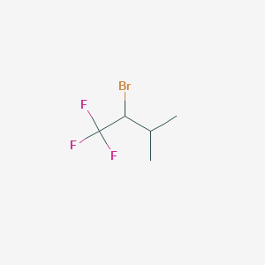 molecular formula C5H8BrF3 B2383640 2-Bromo-1,1,1-trifluoro-3-methyl-butane CAS No. 1349717-96-9