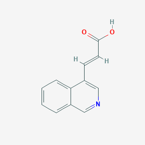 3-(Isoquinolin-4-yl)prop-2-enoic acid