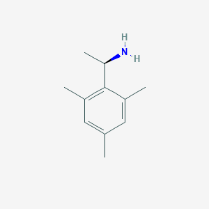 molecular formula C11H17N B2383661 (R)-1-Mesitylethanamine CAS No. 20050-15-1