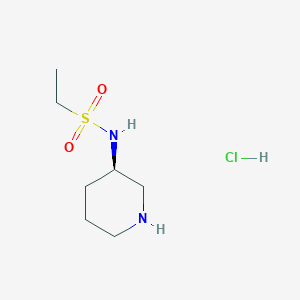 molecular formula C7H17ClN2O2S B2383733 (R)-N-(Piperidin-3-yl)ethanesulfonamidehydrochloride CAS No. 1286207-14-4