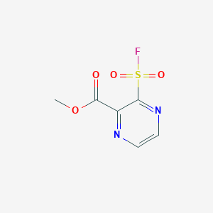 Methyl 3-fluorosulfonylpyrazine-2-carboxylate