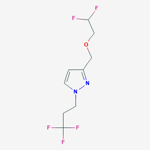 3-[(2,2-difluoroethoxy)methyl]-1-(3,3,3-trifluoropropyl)-1H-pyrazole
