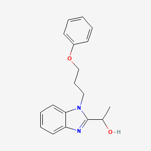 1-(1-(3-phenoxypropyl)-1H-benzo[d]imidazol-2-yl)ethanol