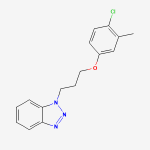 1-[3-(4-Chloro-3-methylphenoxy)propyl]benzotriazole