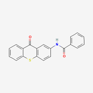 N-(9-oxothioxanthen-2-yl)benzamide