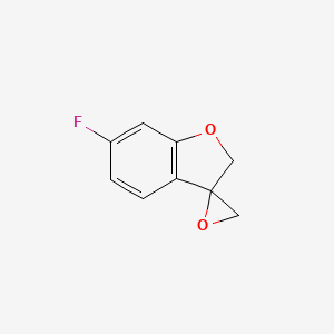 6-Fluorospiro[2H-1-benzofuran-3,2'-oxirane]