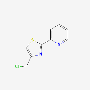 2-[4-(Chloromethyl)-1,3-thiazol-2-yl]pyridine