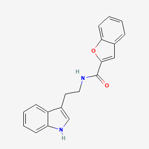 N-[2-(1H-indol-3-yl)ethyl]-1-benzofuran-2-carboxamide